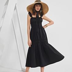 Платье с оборкой Shein