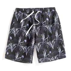 на кулиске Растения Отпуск Мужские шорты Shein