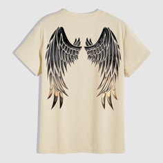 Мужская футболка Wings and Letters Shein