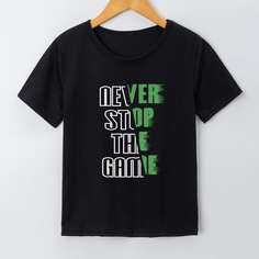 Лозунг Повседневный футболки для мальчиков Shein