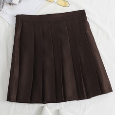 Плиссированная юбка мини Shein