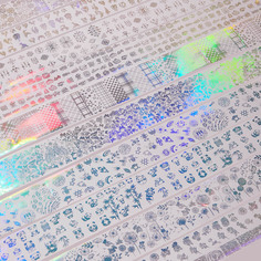 Стикер для ногтей с узором подсолнуха 10 литсов Shein