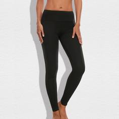 Однотонные спортивные леггинсы Shein