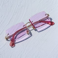 Квадратные солнечные очки без оправы Shein
