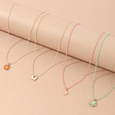 Бабочка Детские Ожерелья Shein