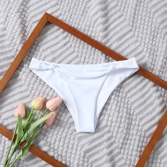 Однотонные трусики бикини Shein