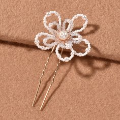 Заколка для волос с цветком Shein