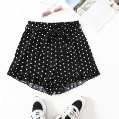 Пояс В горошёк Бохо Шорты Shein