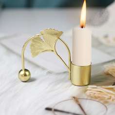 Подсвечник в форме гинкго билоба Shein