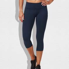 Однотонные спортивные леггинсы Shein