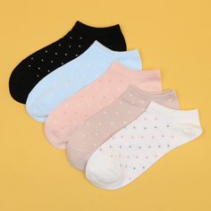 5 пар носки в горошек Shein