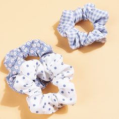 3шт резинка для волос в горошек Shein