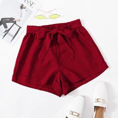 Шорты с поясом Shein