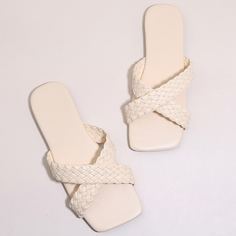 Одноцветный Отпуск Сандалии/босоножки Shein