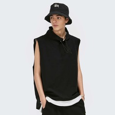 на кулиске Одноцветный Улица Мужские футболки Shein