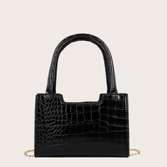 двойная ручка Крокодил Детские сумки на плечо и сумки-тоут Shein