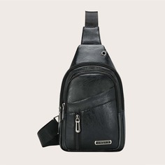 Регулируемый Одноцветный Мужская поясная сумка Shein