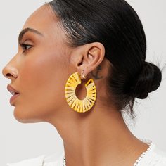 Открытые серьги-кольца Shein