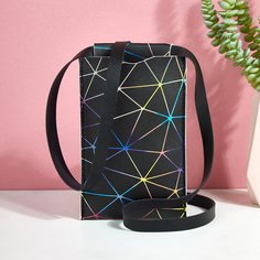 Геометрический принт Модный Сумка через плечо Shein
