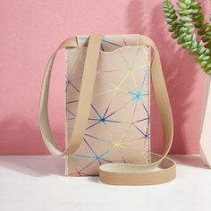 Геометрический принт Модный Сумка через плечо Shein