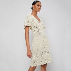 Вязаное платье из хлопка Shein