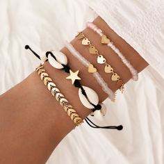 Бохо Браслеты Shein