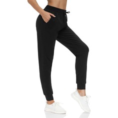 Однотонные спортивные брюки на кулиске Shein