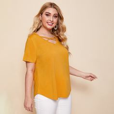 Футболка размера плюс Shein