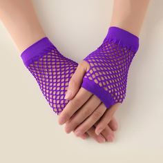 Перчатки с открытыми пальцами Shein