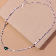 Ожерелье со стразами Shein