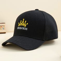 Бейсболка с текстовой вышивкой для девочек Shein