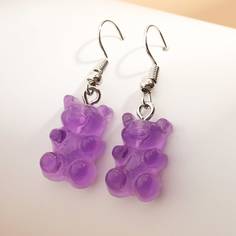 Серьги-подвески с медведем Shein