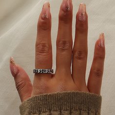 Кольцо в форме цепочки Shein