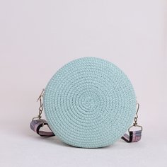 Плетеная круглая сумка через плечо Shein