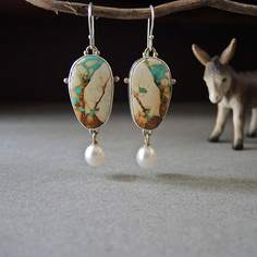 Винтажные серьги с искусственным жемчугом Shein