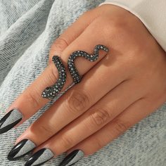 со стразами Кольца Shein