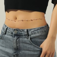 Цепочка на талию с искусственным жемчугом Shein