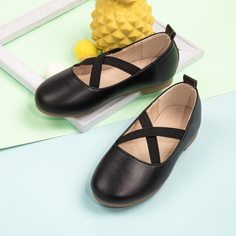 Минималистские балетки для девочек Shein