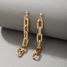 Серьги-подвески в форме цепочки Shein