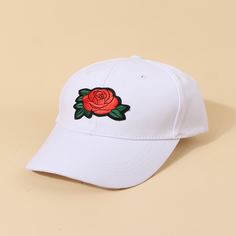 Бейсболка с цветком Shein