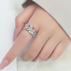 Кольцо в форме цепочки Shein