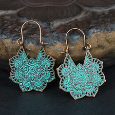 Оригинальные серьги-кольца Shein
