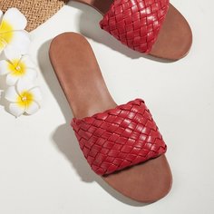 Одноцветный Отпуск Сандалии/босоножки Shein