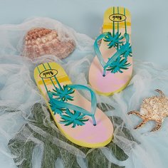 Вьетнамки с принтом дерева Shein
