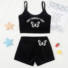 Животный Повседневный Домашняя одежда для девочек Shein