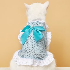Со цветочками Рубашки для домашних животных Shein