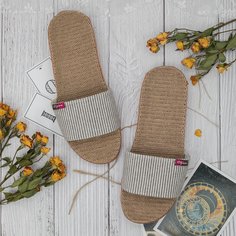 Полосатый Мужские шлепанцы Shein