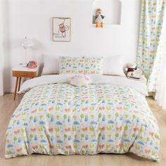 Мультяшный принт Мультяшный принт Детское постельное белье Shein