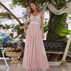 с аппликацией Одноцветный Очаровательный Платье Shein