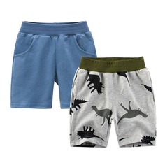 Карман Животный Повседневный Шорты для мальчиков Shein